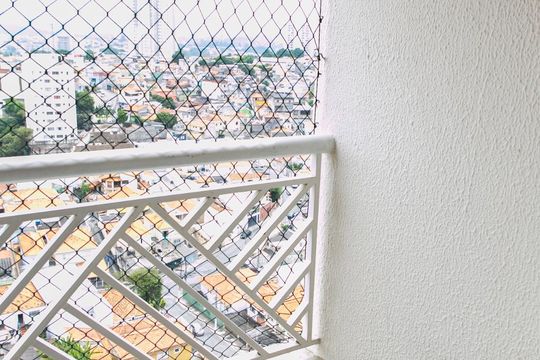 Sala - Varanda de apartamento para alugar com 3 quartos, 72m² em Vila Gustavo, São Paulo