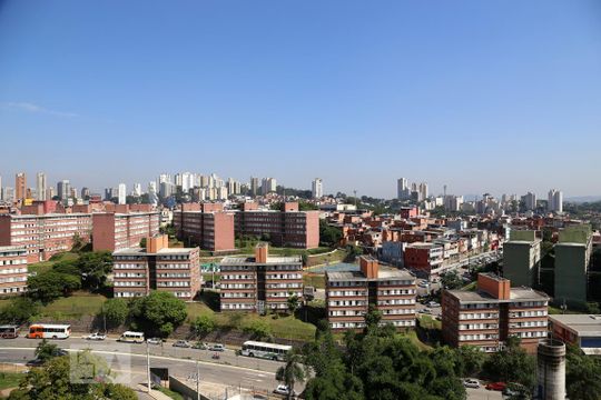 Vista do Quarto 2 de apartamento para alugar com 2 quartos, 40m² em Panamby, São Paulo