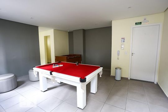 Área Comum - Sala de Jogos de apartamento para alugar com 2 quartos, 40m² em Panamby, São Paulo