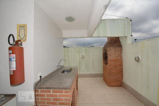Área comum - Churrasqueira de apartamento para alugar com 2 quartos, 62m² em Engenho Novo, Rio de Janeiro