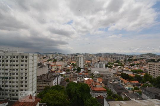 Vista da Sala de apartamento para alugar com 2 quartos, 62m² em Engenho Novo, Rio de Janeiro