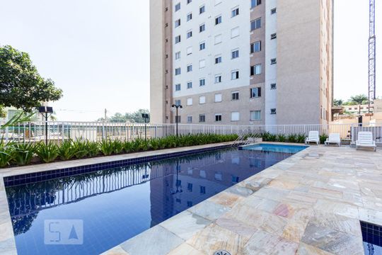 Área comum - Piscina de apartamento para alugar com 2 quartos, 40m² em Panamby, São Paulo