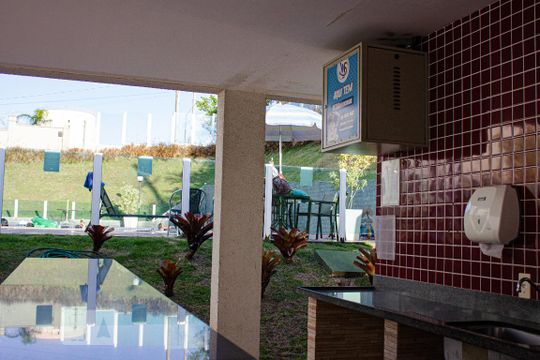 Área comum - Churrasqueira de apartamento para alugar com 2 quartos, 42m² em São José, Canoas