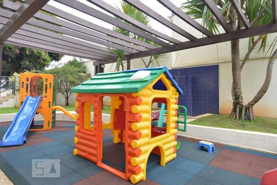 Área comum - playground infantil de apartamento para alugar com 3 quartos, 76m² em Mooca, São Paulo