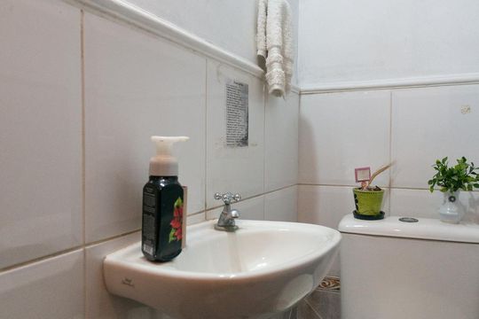 Lavabo de casa de condomínio à venda com 2 quartos, 70m² em Vila Guaca, São Paulo