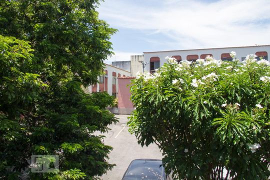 Cozinha e Área de Serviço - Janela de apartamento para alugar com 1 quarto, 45m² em Quintino Bocaiuva, Rio de Janeiro