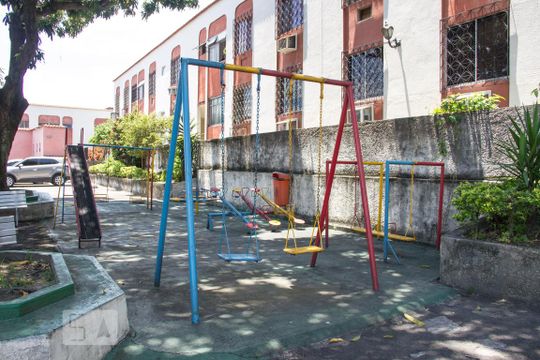 Área Comum - Playground de apartamento para alugar com 1 quarto, 45m² em Quintino Bocaiuva, Rio de Janeiro