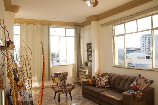 Sala de apartamento à venda com 3 quartos, 200m² em Todos Os Santos, Rio de Janeiro