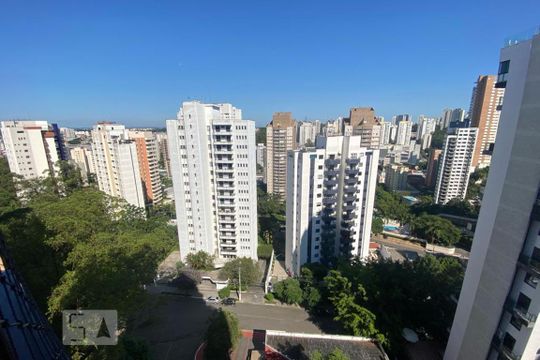 Vista da Sacada de apartamento à venda com 3 quartos, 119m² em Vila Andrade, São Paulo