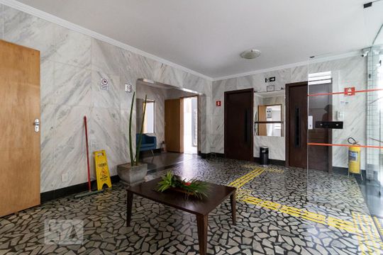 Hall de Entrada de apartamento para alugar com 1 quarto, 41m² em Vila Mariana, São Paulo