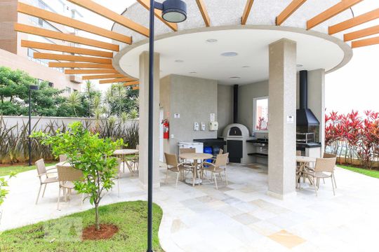 Área comum - Churrasqueira de apartamento para alugar com 2 quartos, 77m² em Vila Ema, São José dos Campos