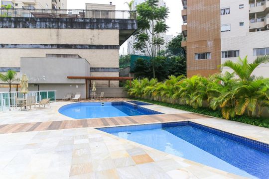 Área comum - Piscina de apartamento para alugar com 2 quartos, 77m² em Vila Ema, São José dos Campos
