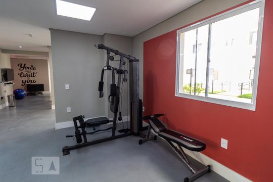 Área comum - Academia de apartamento para alugar com 2 quartos, 40m² em Vila Prudente, São Paulo