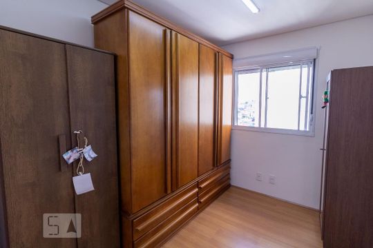 Quarto 1 de apartamento para alugar com 2 quartos, 40m² em Vila Prudente, São Paulo