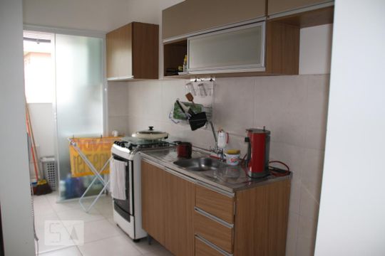 Cozinha Área de serviço de apartamento à venda com 2 quartos, 46m² em Taquara, Rio de Janeiro