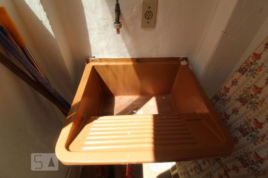 Área serviço de apartamento para alugar com 2 quartos, 40m² em Rudge Ramos, São Bernardo do Campo