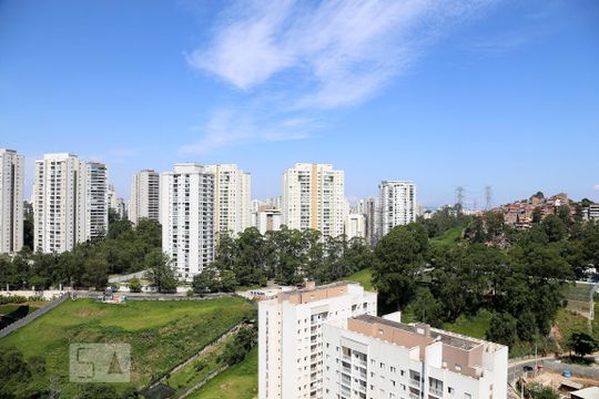 Vista da Varanda de apartamento para alugar com 2 quartos, 49m² em Vila Andrade, São Paulo