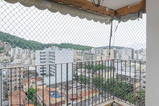 Varanda de apartamento à venda com 2 quartos, 77m² em Vila Isabel, Rio de Janeiro