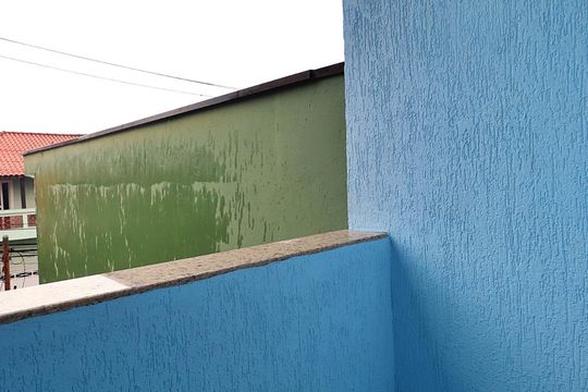 Varanda da Suíte 2 de casa à venda com 2 quartos, 103m² em Jardim Utinga, Santo André