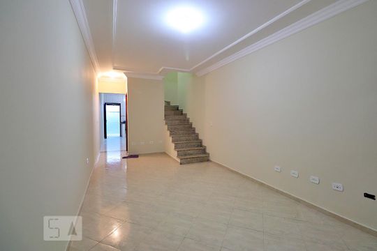 Sala de casa à venda com 2 quartos, 103m² em Jardim Utinga, Santo André