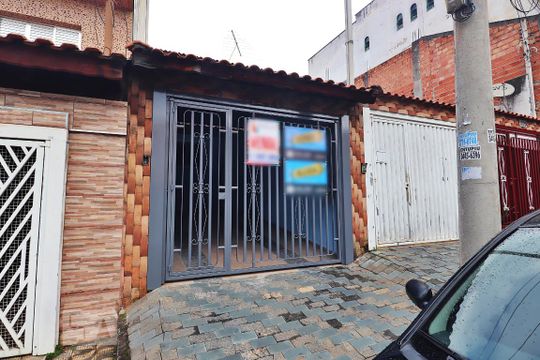 Fachada de casa à venda com 2 quartos, 103m² em Jardim Utinga, Santo André