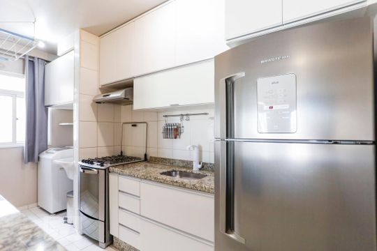 Banheiro de apartamento à venda com 2 quartos, 50m² em Luz, São Paulo