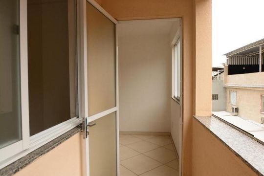 Varanda Sala de apartamento à venda com 2 quartos, 48m² em Váz Lobo, Rio de Janeiro