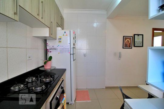 Cozinha de apartamento à venda com 2 quartos, 100m² em Vila São Pedro, Santo André
