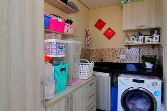 Área de Serviço de apartamento à venda com 2 quartos, 100m² em Vila São Pedro, Santo André