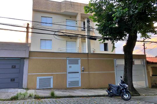 Fachada de apartamento à venda com 2 quartos, 100m² em Vila São Pedro, Santo André