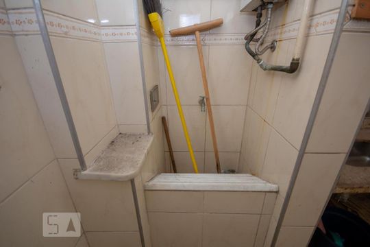 Área de Serviço de apartamento para alugar com 2 quartos, 52m² em Flamengo, Rio de Janeiro
