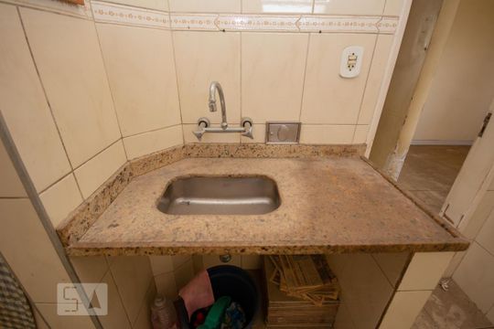 Cozinha de apartamento para alugar com 2 quartos, 52m² em Flamengo, Rio de Janeiro