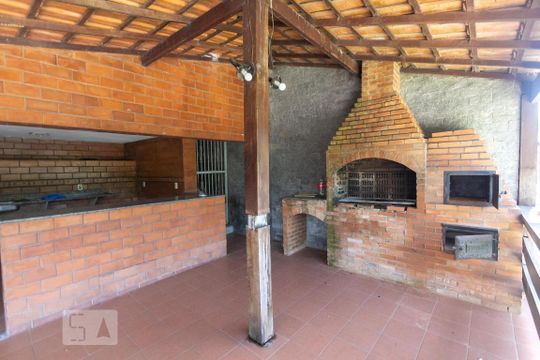 Área comum - Churrasqueira de casa para alugar com 4 quartos, 280m² em Freguesia (jacarepaguá), Rio de Janeiro