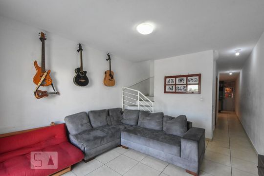 Sala de Estar de casa à venda com 3 quartos, 140m² em Jardim Casablanca, São Paulo