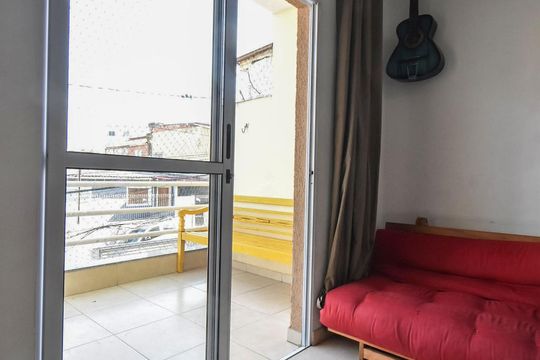 Varanda Sala de Estar de casa à venda com 3 quartos, 140m² em Jardim Casablanca, São Paulo