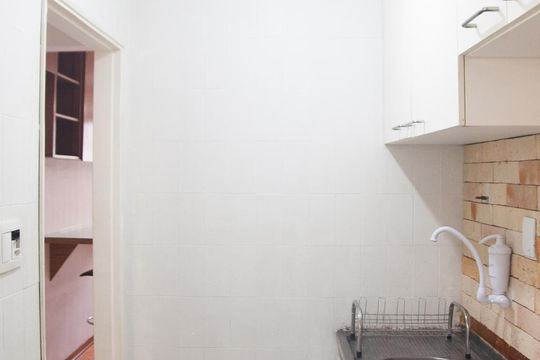 Cozinha de kitnet/studio para alugar com 1 quarto, 36m² em Vila Buarque, São Paulo