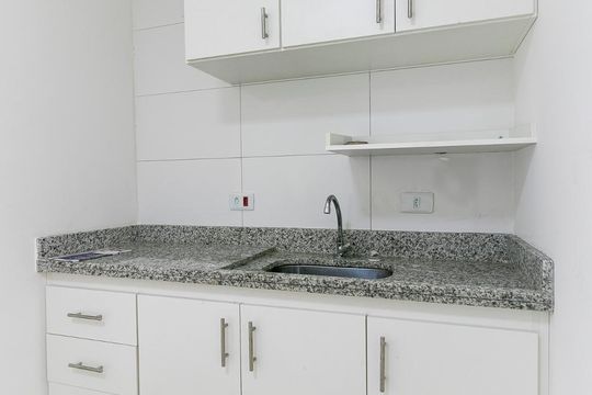 Cozinha de apartamento para alugar com 1 quarto, 30m² em Vila Prudente, São Paulo