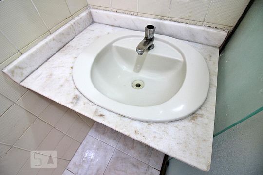Banheiro Social de apartamento à venda com 2 quartos, 65m² em Parque Sao Diogo, São Bernardo do Campo