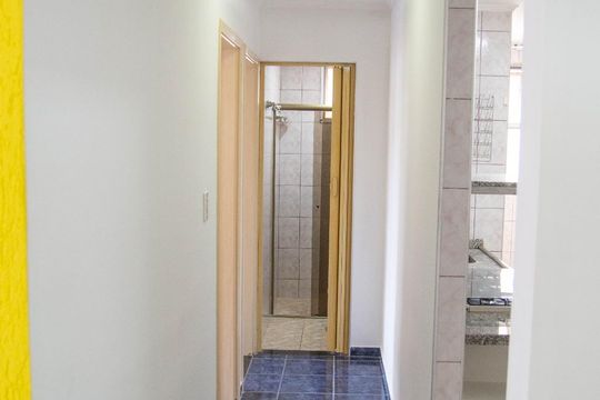 Corredor de apartamento à venda com 2 quartos, 55m² em Jardim Anchieta, Campinas