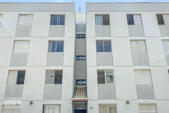 Fachada do bloco de apartamento à venda com 2 quartos, 55m² em Jardim Anchieta, Campinas
