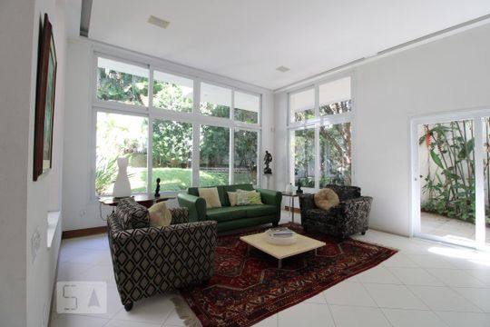 Sala de casa para alugar com 6 quartos, 600m² em Jardim dos Estados, São Paulo