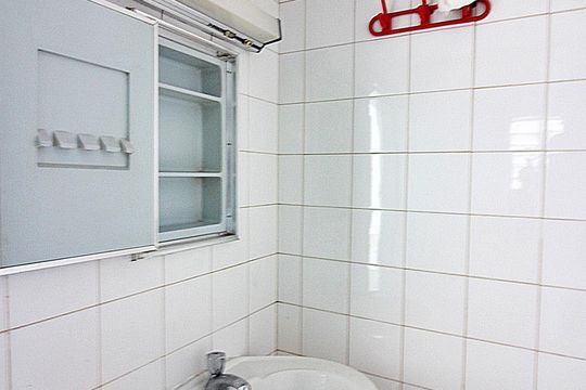 Banheiro Social de casa para alugar com 1 quarto, 75m² em Baeta Neves, São Bernardo do Campo