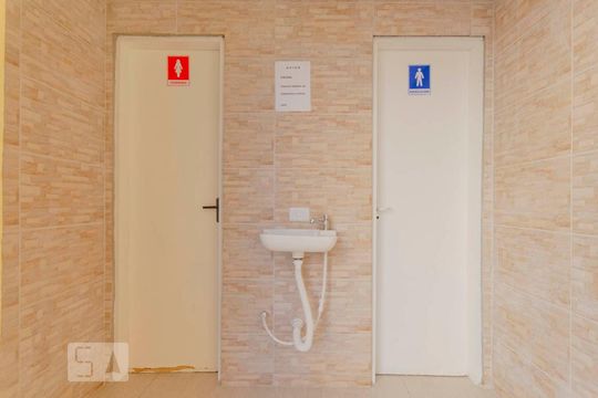 Área Comum - Lavabo de apartamento para alugar com 2 quartos, 61m² em Jardim Arize, São Paulo