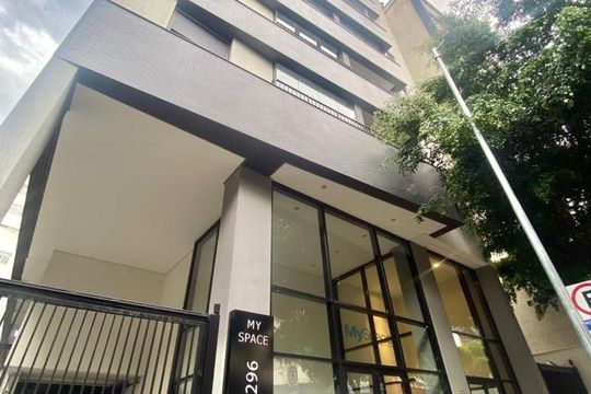 Fachada de apartamento para alugar com 1 quarto, 23m² em Bela Vista, São Paulo