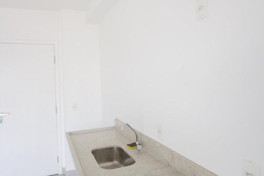 Cozinha de kitnet/studio para alugar com 1 quarto, 38m² em Campo Belo, São Paulo