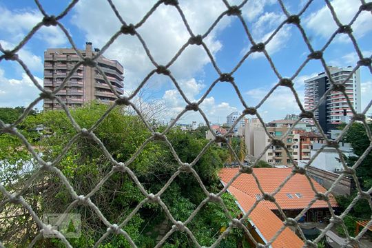 Sacada com churrasqueira de apartamento para alugar com 2 quartos, 74m² em Centro, São Leopoldo
