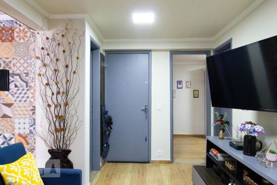 Sala de apartamento à venda com 4 quartos, 116m² em Vila Carmosina, São Paulo