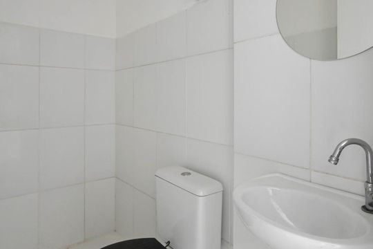 Banheiro de kitnet/studio à venda com 1 quarto, 25m² em Vila Buarque, São Paulo