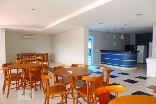 Area Comum - Salão de Festas de apartamento para alugar com 3 quartos, 130m² em Córrego Grande, Florianópolis