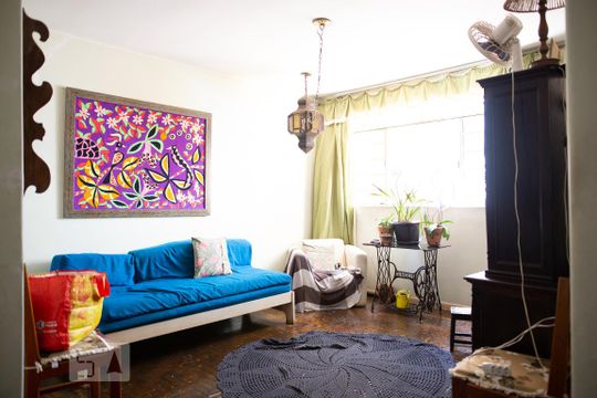 Sala de apartamento à venda com 4 quartos, 147m² em Centro, Santo André
